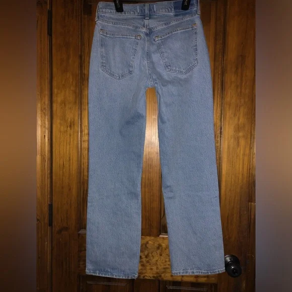 NWT Abercrombie Low Rise Baggy Jeans 24 Short - Picture 3 of 6